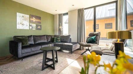 Wohnzimmer - EuroParcs IJssel Inseln