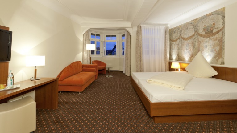 Eenpersoonskamer - Stadt-gut-Hotel und Gasthof Goldenere Adler