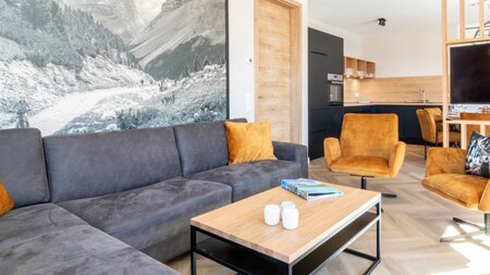 Wohnzimmer - UplandParcs Silvretta