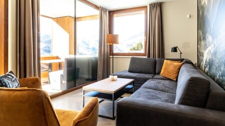 Wohnzimmer - UplandParcs Silvretta