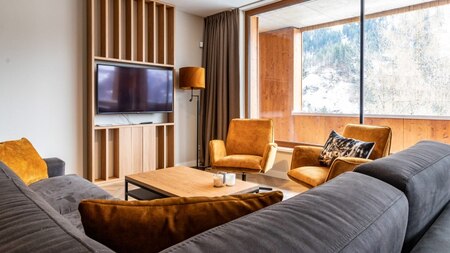 Wohnzimmer - UplandParcs Silvretta