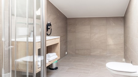 Badezimmer - UplandParcs Silvretta