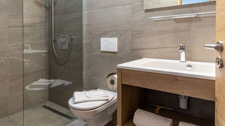 Badezimmer - UplandParcs Silvretta