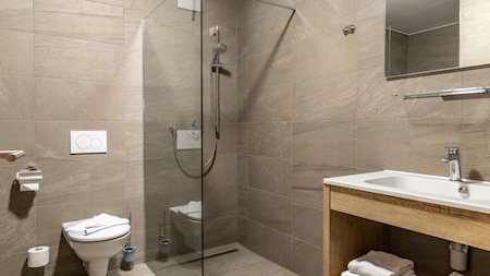 Badezimmer - UplandParcs Silvretta