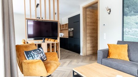 Wohnzimmer - UplandParcs Silvretta