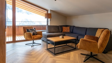 Wohnzimmer - UplandParcs Silvretta