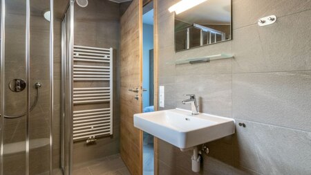 Badezimmer - UplandParcs Silvretta