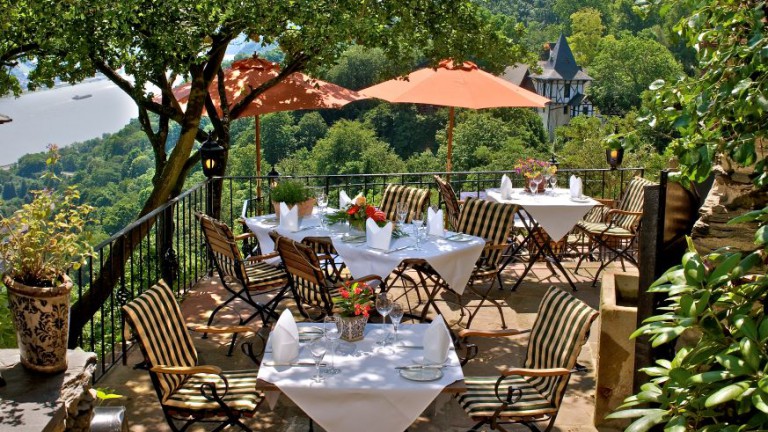 Terras - Hotel Auf Schönberg
