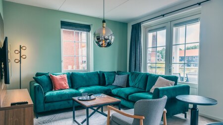 Wohnzimmer - EuroParcs Ijsselmeer