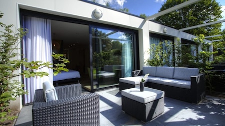 Terrasse - EuroParcs der Hooge Veluwe