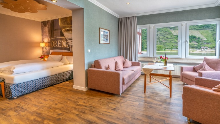 Deluxe-Zimmer – Weinhotel Landsknecht