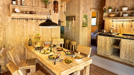 Wohnzimmer - EuroParcs Zilverstrand