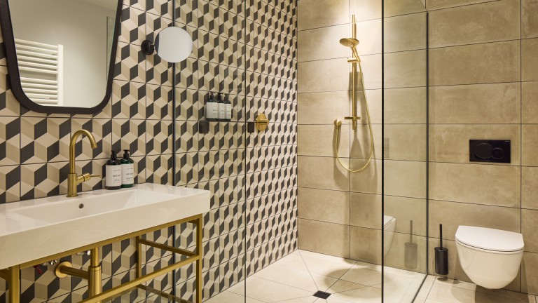 Badkamer - Postboutique Hotel Wuppertal