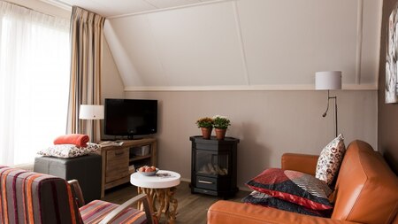 Wohnzimmer - Bungalowpark Emslandermeer