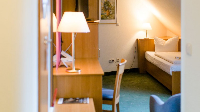 Einzelzimmer Komfort – Akzent Hotel zur Grünen Ecke