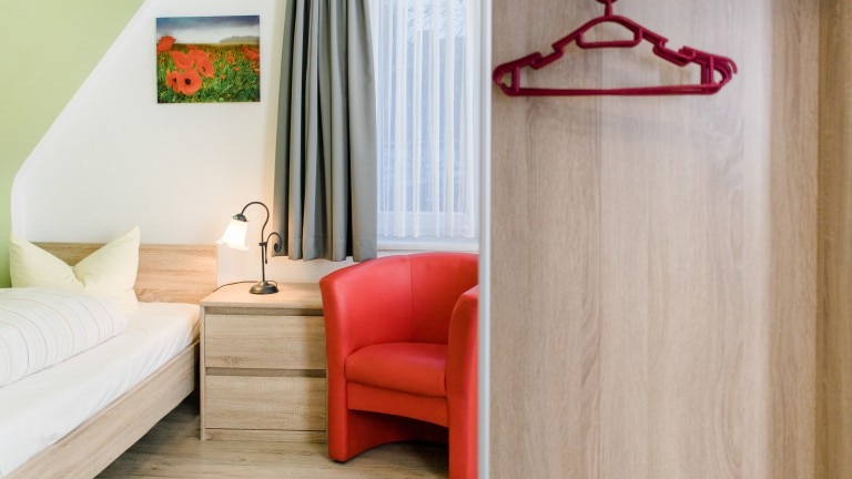 Einzelzimmer – Akzent Hotel zur Grünen Ecke