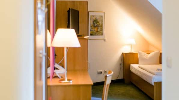 Eenpersoonskamer comfort - Akzent Hotel zur Grunen Ecke