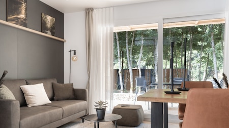 Wohnzimmer - EuroParcs Kohnenhof