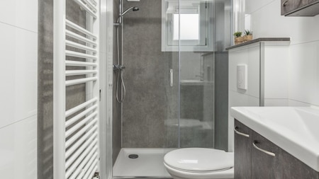 Badkamer- Vakantiepark Mölke Badkamer- Vakantiepark Mölke