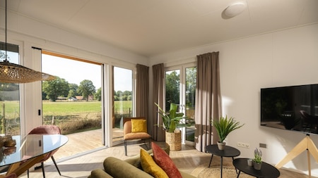 Woonkamer- Vakantiepark Mölke Woonkamer- Vakantiepark Mölke