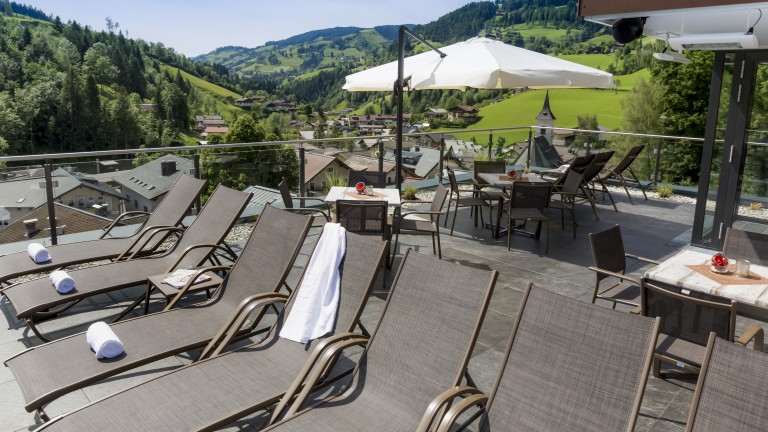Terras - Hotel Wagrainerhof