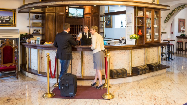 Rezeption - Schlosshotel Weilburg