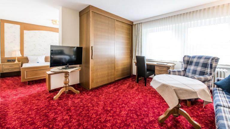 Tweepersoonskamer Plus met balkon - Hotel Hanses Bräutigam