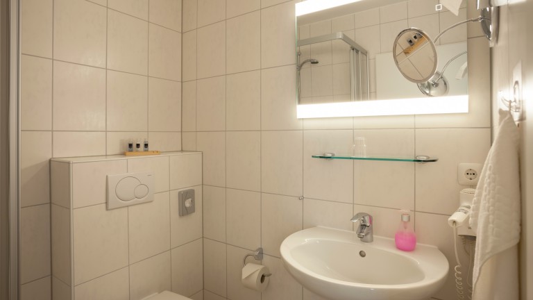 Badkamer - Hotel Haus Andrea