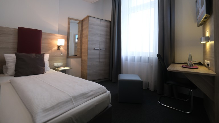 Einzelzimmer – Hotel Hohenstaufen