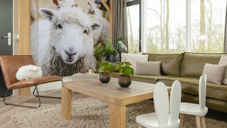 Woonkamer - Vakantiepark Molke Woonkamer - Vakantiepark Molke