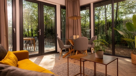 Woonkamer - Vakantiepark Molke Woonkamer - Vakantiepark Molke