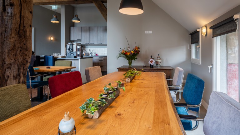 Eettafel - Bed and Breakfast Erve Groot Wegereef