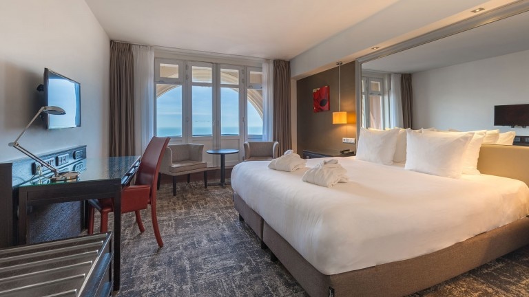 Superior kamer zeezijde - Grand Hotel Amrath Kurhaus The Hague