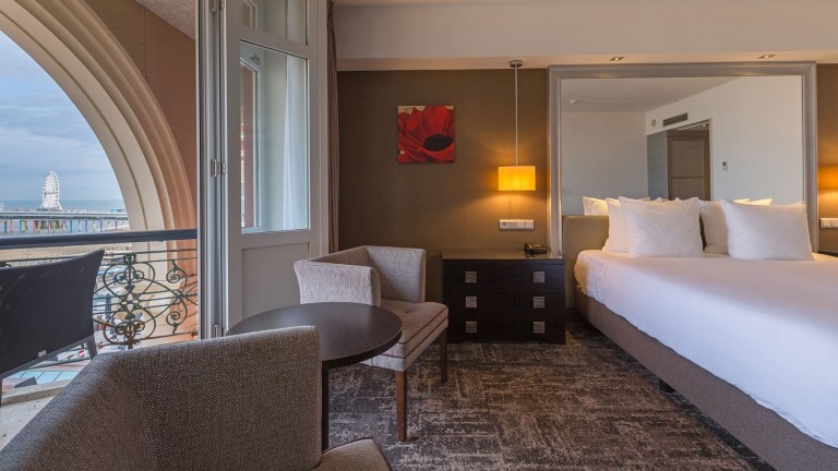 Superior kamer zeezijde - Grand Hotel Amrath Kurhaus The Hague
