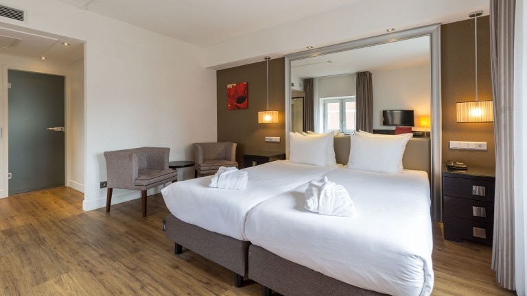 Superior kamer landzijde - Grand Hotel Amrath Kurhaus The Hague