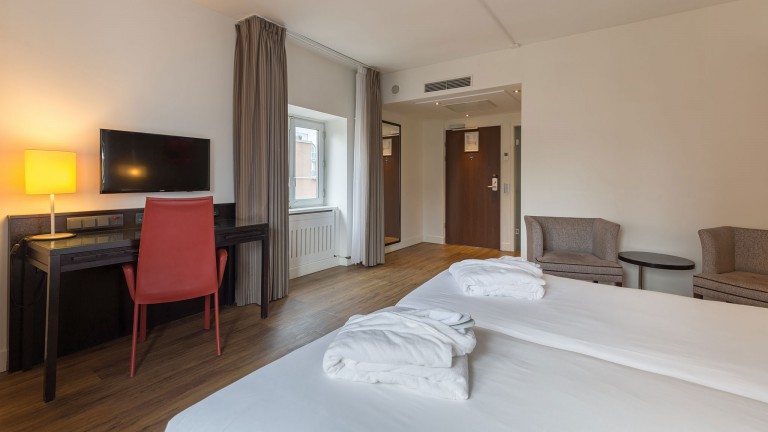 Superior kamer landzijde - Grand Hotel Amrath Kurhaus The Hague