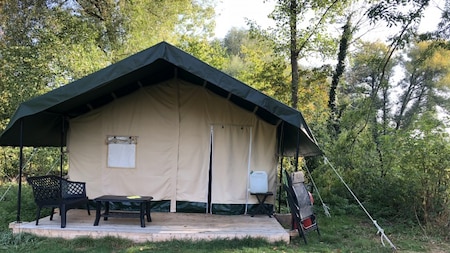 Buitenaanzicht - Vodatent Camping de Gronselenput Buitenaanzicht - Vodatent Camping de Gronselenput