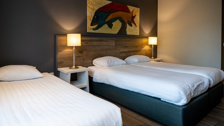 Dreibettzimmer - Hotel Restaurant Maashof