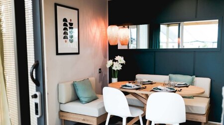 Woonkamer - Camping de Vinkenkamp Woonkamer - Camping de Vinkenkamp