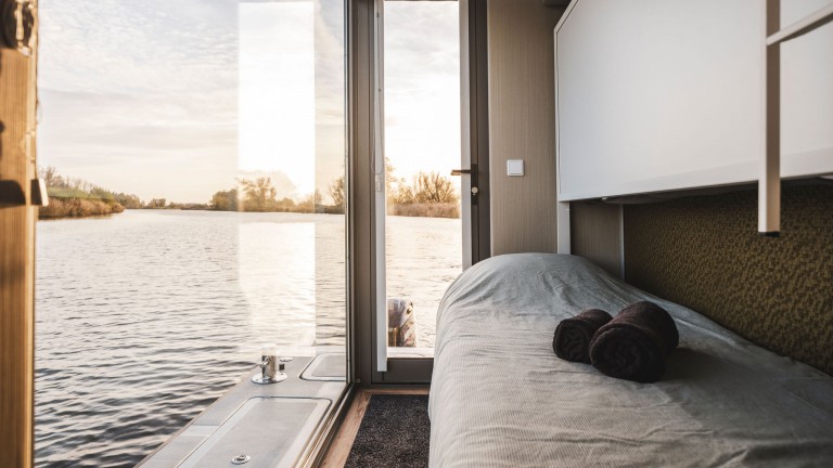 Slaapkamer - AquaHome in de Biesbosch