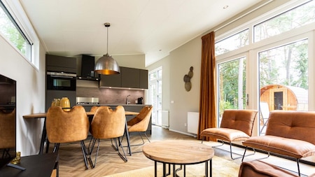 Wohnzimmer - TopParken Resort Veluwe