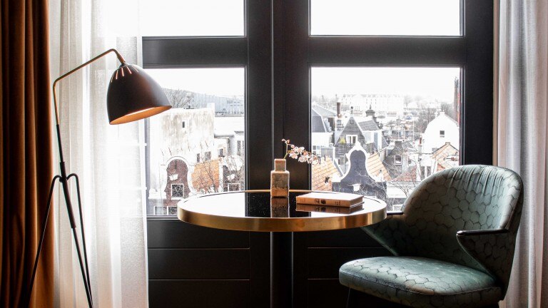 Komfortzimmer mit Kanalblick – Hotel MAI Amsterdam