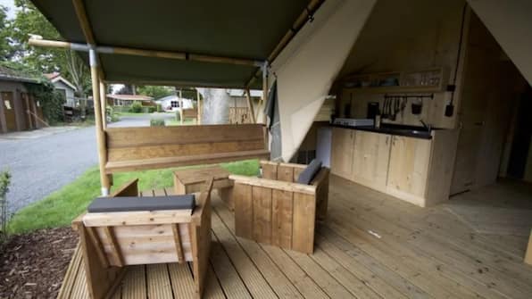 Safaritent - Vodatent Camping de Zeven Heuveltjes Safaritent - Vodatent Camping de Zeven Heuveltjes