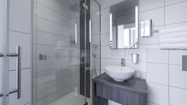 Badkamer - Hotel Boskar Pelt