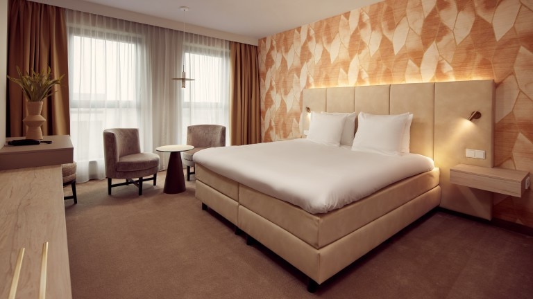 Deluxe king kamer - Van der Valk Hotel Gorinchem
