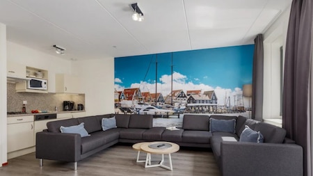 Wohnzimmer - Roompot Marinapark Volendam