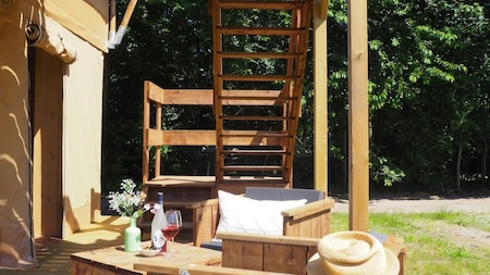 Veranda - Roompot Glamping Lauwersmeer