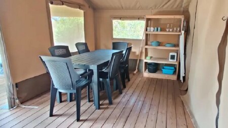 Woonkamer - Vodatent Ballum Camping