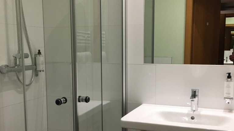 Badezimmer – Hotel Hesborner Kuckuck