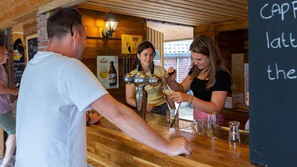 Bar -  Vodatent Camping Leef!